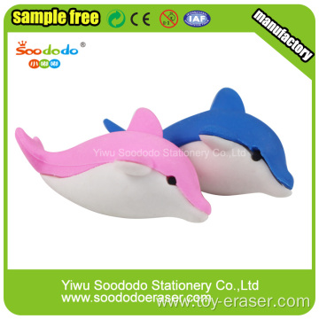 Puzzle Dolphin Erasers Animal Rubber Set Eraser